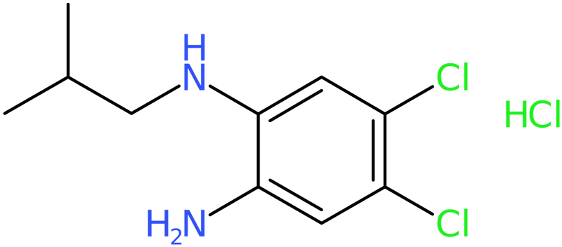 CAS: 957035-41-5 | 4,5-Dichloro-2-(isobutylamino)aniline hydrochloride, >98%, NX71034