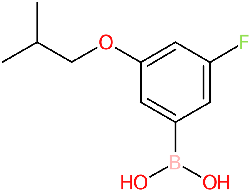 CAS: 850589-57-0 | 3-Fluoro-5-isobutoxybenzeneboronic acid, >98%, NX63982