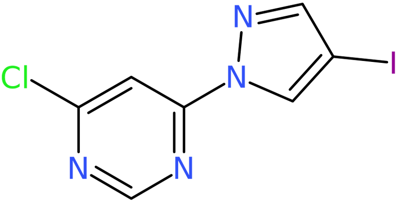 CAS: 957035-27-7 | 4-Chloro-6-(4-iodo-1H-pyrazol-1-yl)pyrimidine, >98%, NX71028