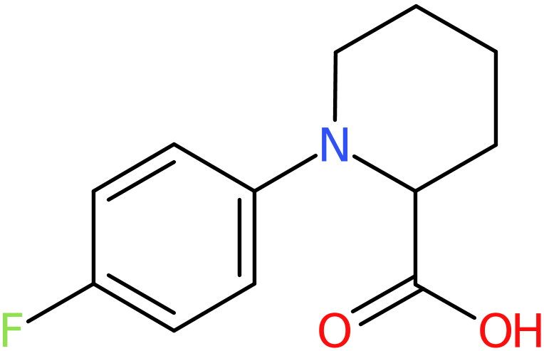 CAS: 1504689-74-0 | 1-(4-Fluorophenyl)piperidine-2-carboxylic acid, NX25537