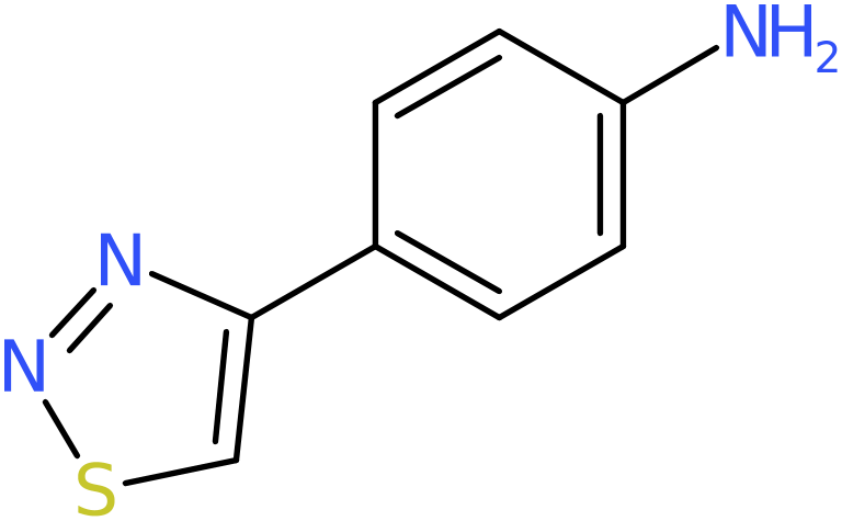 CAS: 121180-51-6 | 4-(1,2,3-Thiadiazol-4-yl)aniline, NX17497