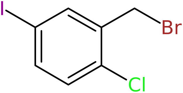 CAS: 793695-85-9 | 2-Chloro-5-iodobenzyl bromide, NX62184