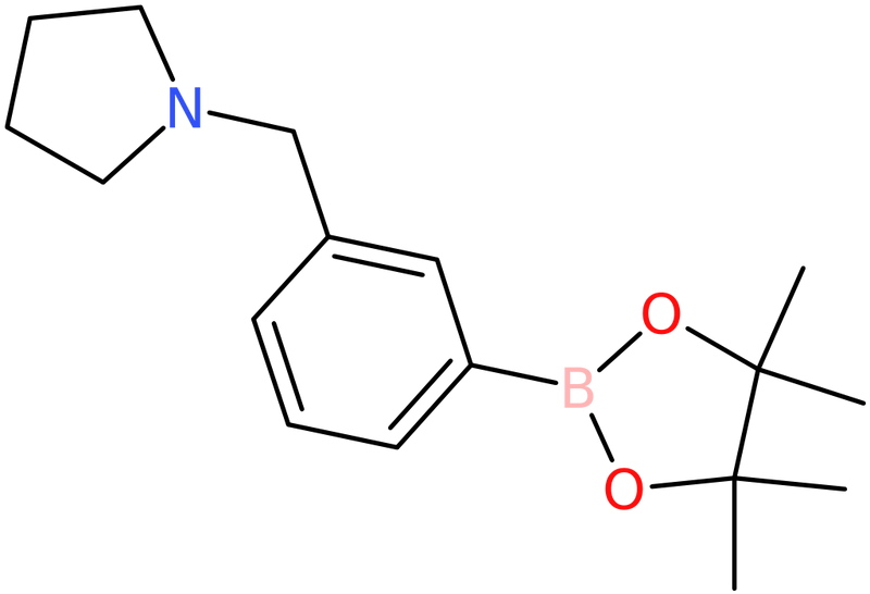 CAS: 884507-45-3 | 3-[(Pyrrolidin-1-yl)methyl]benzeneboronic acid, pinacol ester, >97%, NX66233