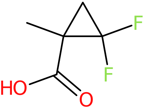 CAS: 128073-33-6 | (+/-)-2,2-Difluoro-1-methylcyclopropanecarboxylic acid, >97%, NX20060