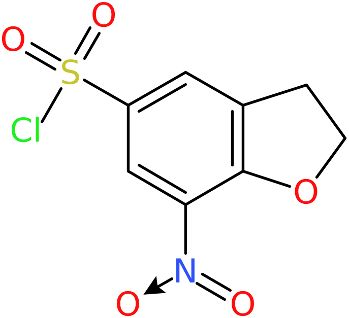 CAS: 874781-18-7 | 2,3-Dihydro-7-nitrobenzo[b]furan-5-sulphonyl chloride, NX65598