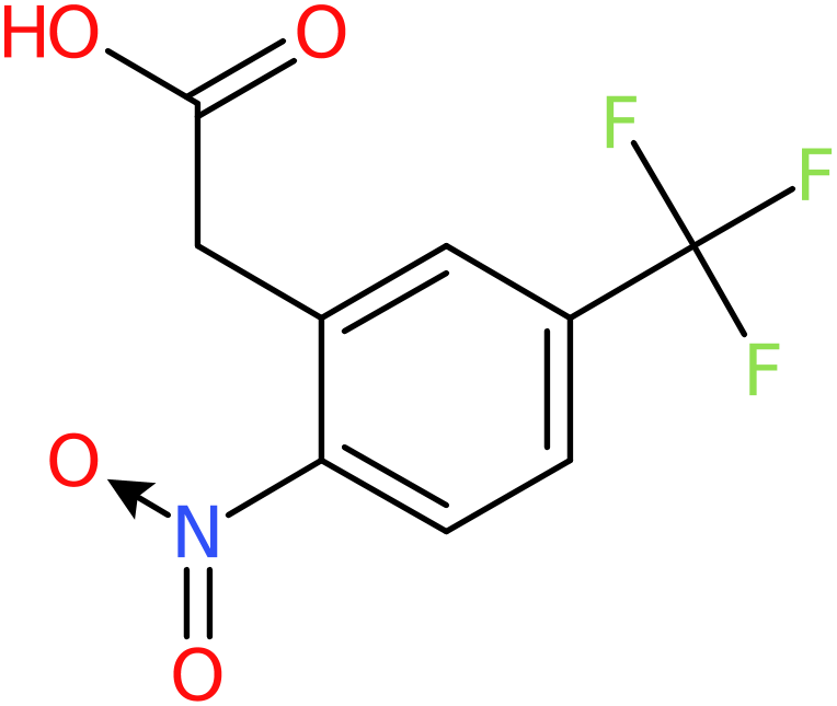 CAS: 927801-01-2 | (2-Nitro-5-trifluoromethylphenyl)acetic acid, NX69246