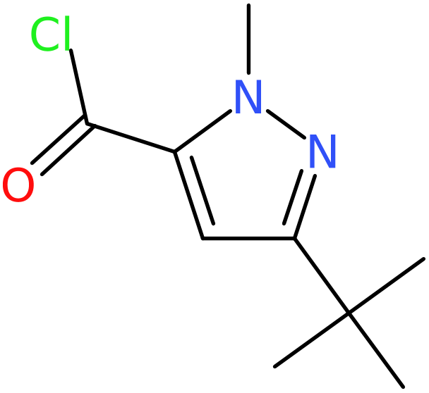 CAS: 160842-62-6 | 3-(tert-Butyl)-1-methyl-1H-pyrazole-5-carbonyl chloride, NX27083