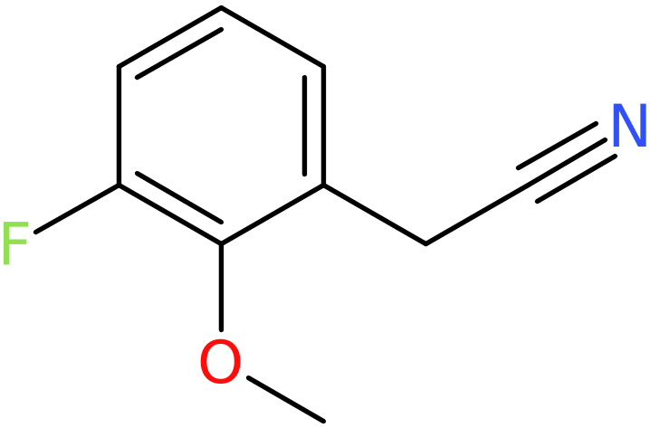 CAS: 1017779-73-5 | 3-Fluoro-2-methoxyphenylacetonitrile, >98%, NX11229