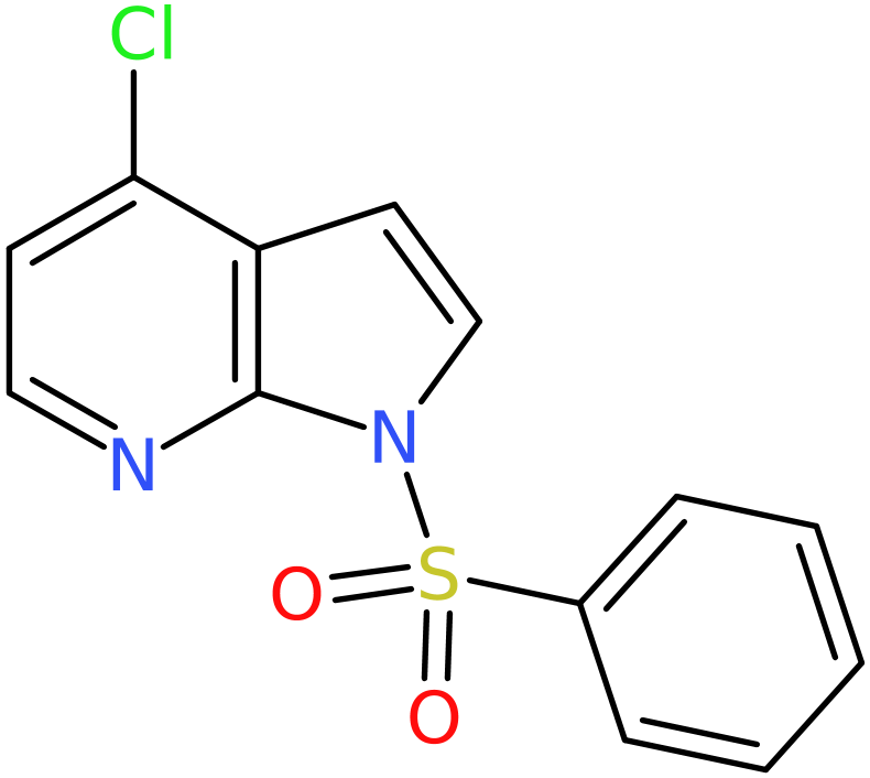 CAS: 744209-63-0 | 4-Chloro-1-benzenesulfonyl-7-azaindole, >96%, NX60353