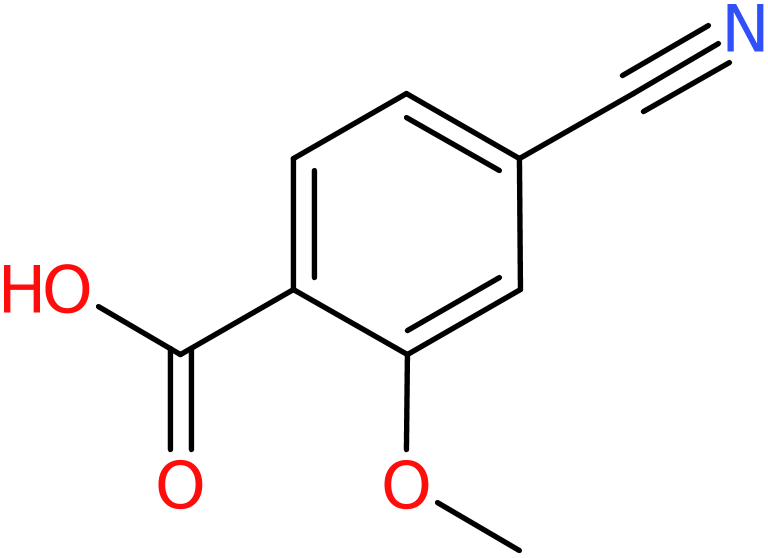 CAS: 89469-52-3 | 4-Cyano-2-methoxybenzoic acid, NX67432