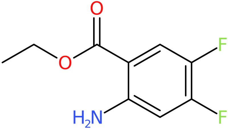 CAS: 864293-36-7 | Ethyl 2-amino-4,5-difluorobenzoate, >97%, NX64751