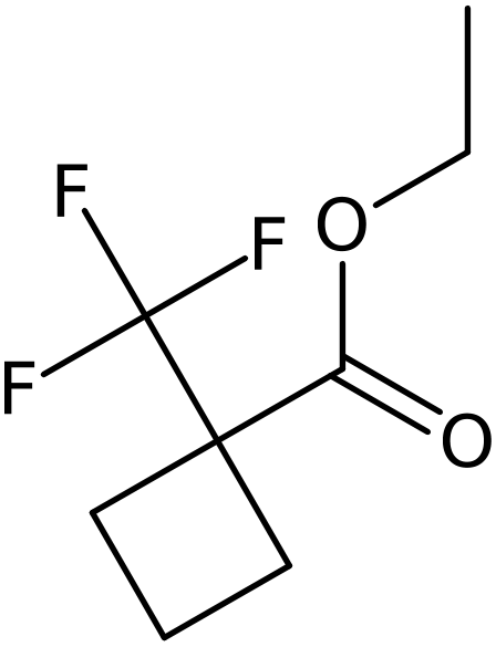 CAS: 1040683-08-6 | 1-(Trifluoromethyl)cyclobutanecarboxylic acid ethyl ester, >97%, NX12209