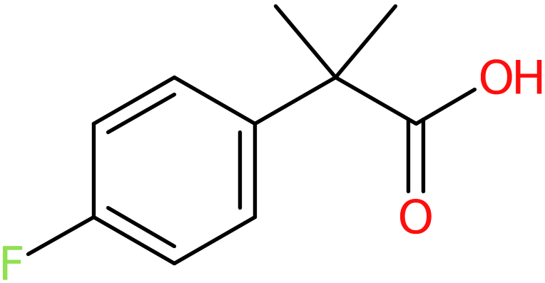 CAS: 93748-19-7 | 2-(4-Fluorophenyl)-2-methylpropanoic acid, >96%, NX69766