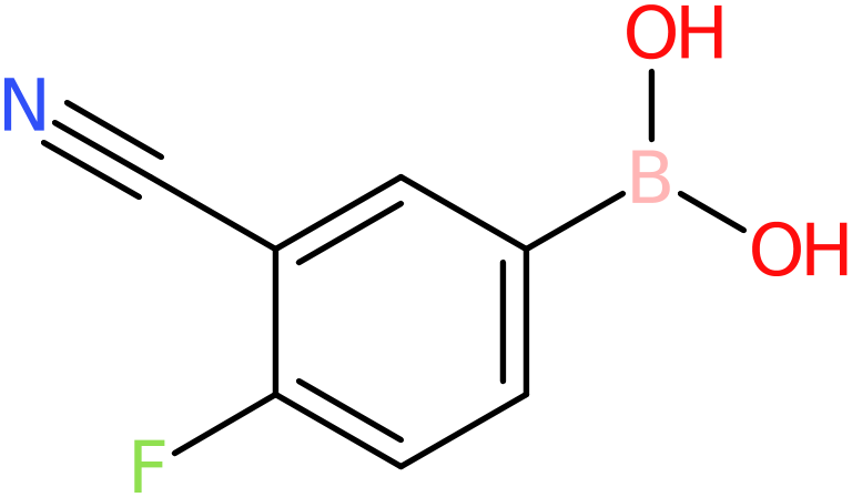 CAS: 214210-21-6 | 3-Cyano-4-fluorobenzeneboronic acid, >97%, NX34371