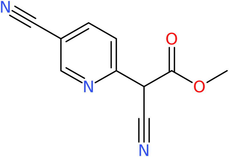 CAS: 1242268-04-7 | Methyl 2-cyano-2-(5-cyano-2-pyridinyl)acetate, NX18754