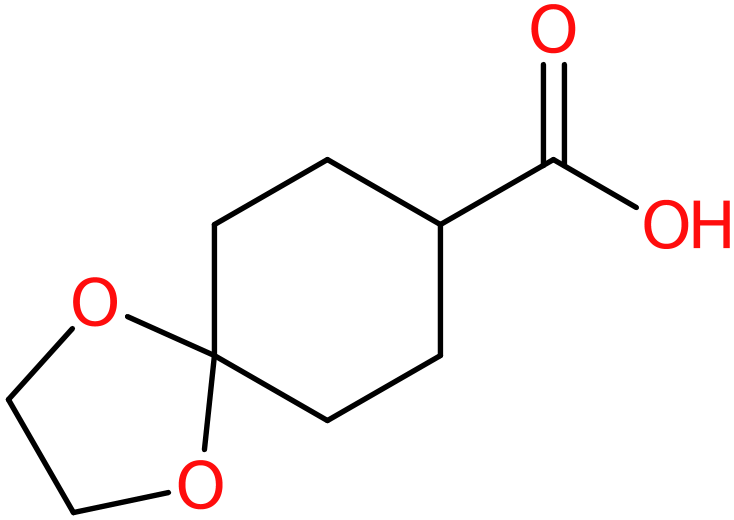 CAS: 66500-55-8 | 1,4-Dioxaspiro[4.5]decane-8-carboxylic acid, >95%, NX57449