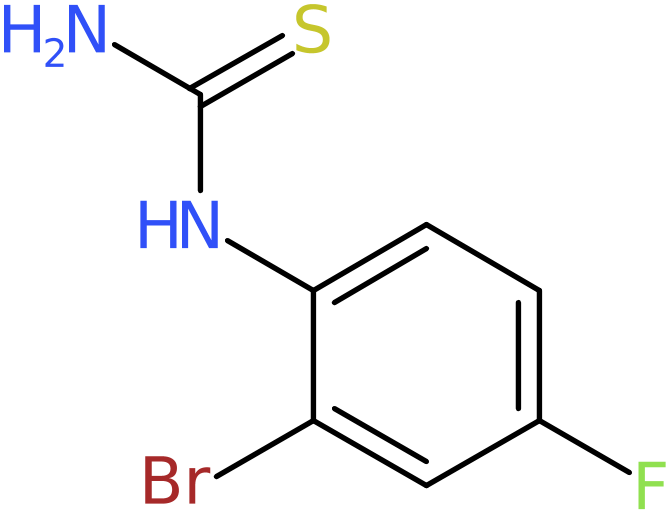 CAS: 952182-71-7 | (2-Bromo-4-fluorophenyl)thiourea, NX70745