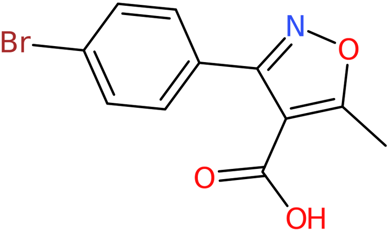 CAS: 91182-58-0 | 3-(4-Bromophenyl)-5-methylisoxazole-4-carboxylic acid, NX68288