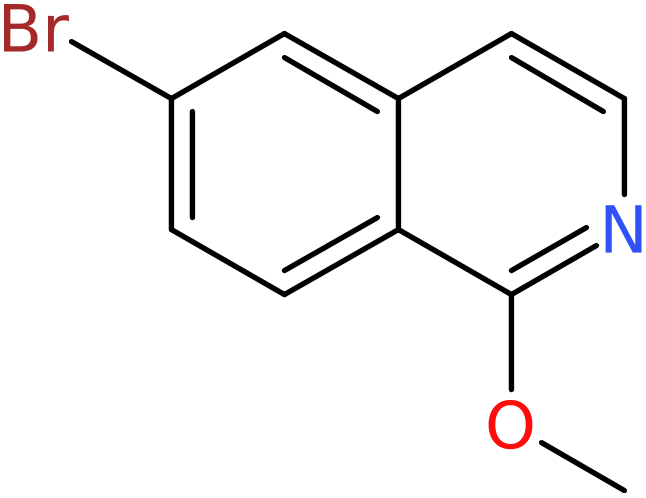 CAS: 891785-23-2 | 6-Bromo-1-methoxyisoquinoline, >95%, NX67274