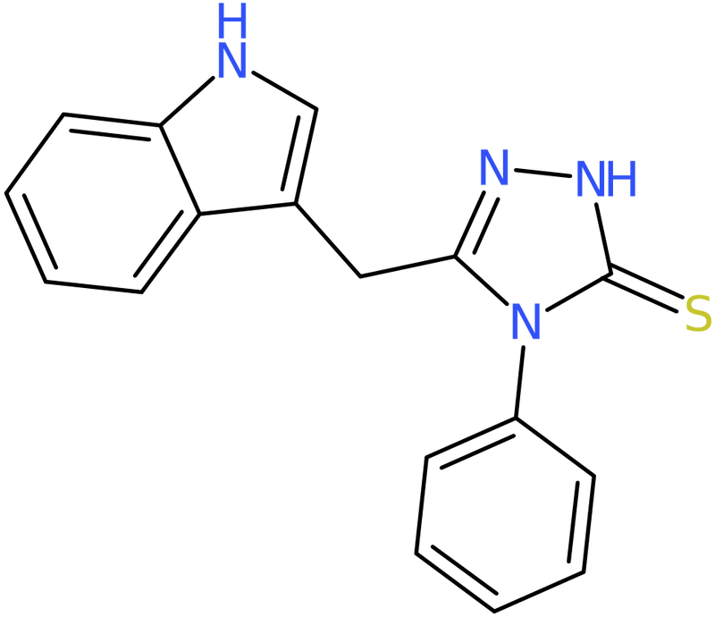 CAS: 153595-92-7 | 5-(1H-Indol-3-ylmethyl)-4-phenyl-2,4-dihydro-3H-1,2,4-triazole-3-thione, NX25992