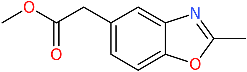 Methyl (2-methyl-1,3-benzoxazol-5-yl)acetate, NX73781