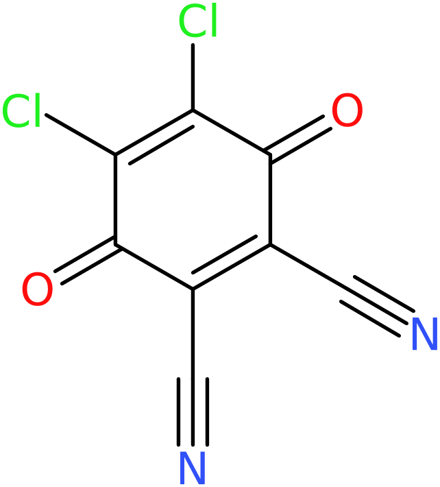 CAS: 84-58-2 | 4,5-Dichloro-3,6-dioxocyclohexa-1,4-diene-1,2-dicarbonitrile, >98%, NX63298