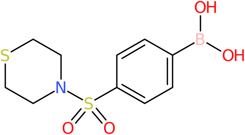 CAS: 871329-69-0 | 4-(Thiomorpholin-4-ylsulphonyl)benzeneboronic acid, >98%, NX65240