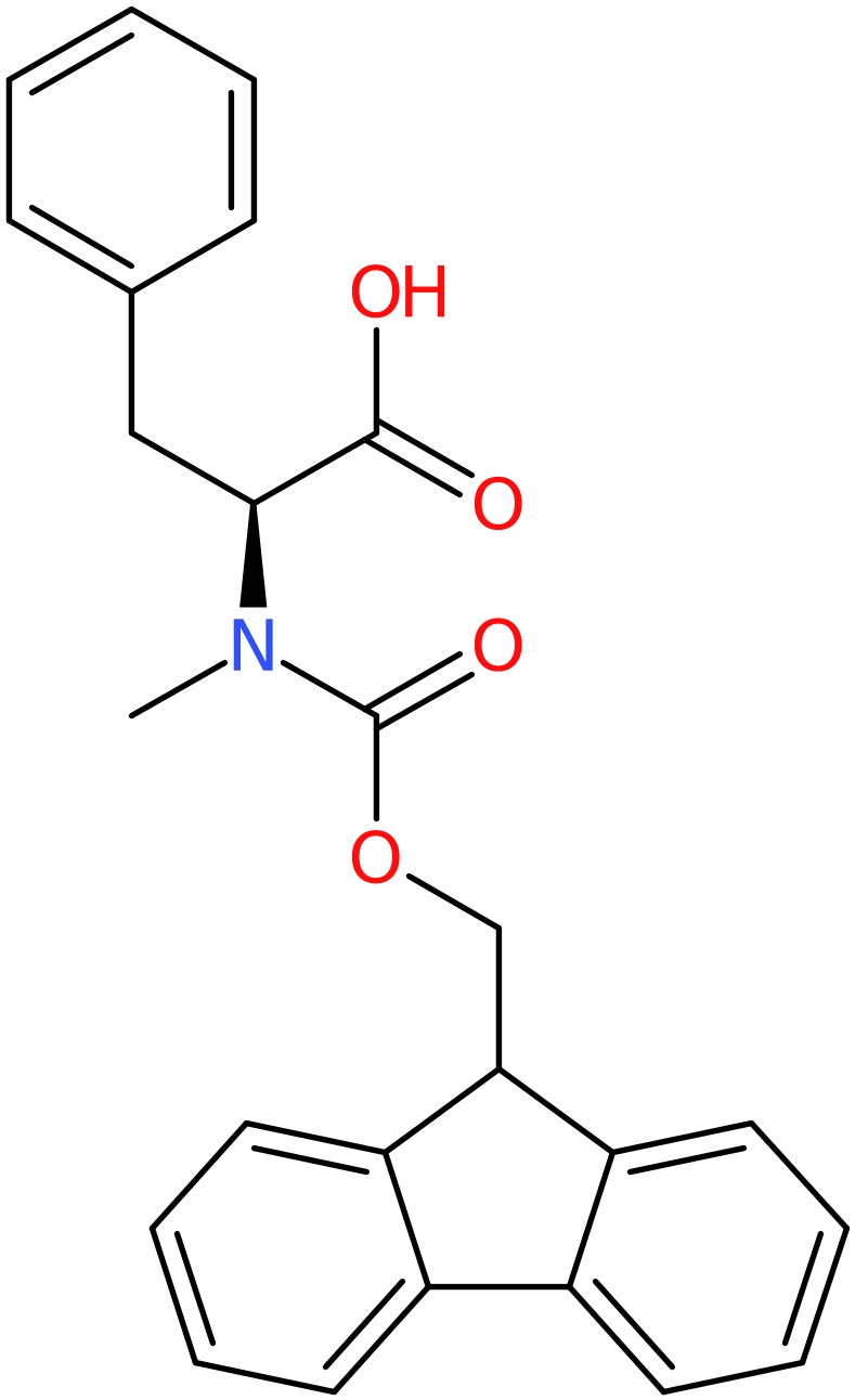 CAS: 77128-73-5 | Fmoc-N-methyl-L-phenylalanine, >97%, NX61369