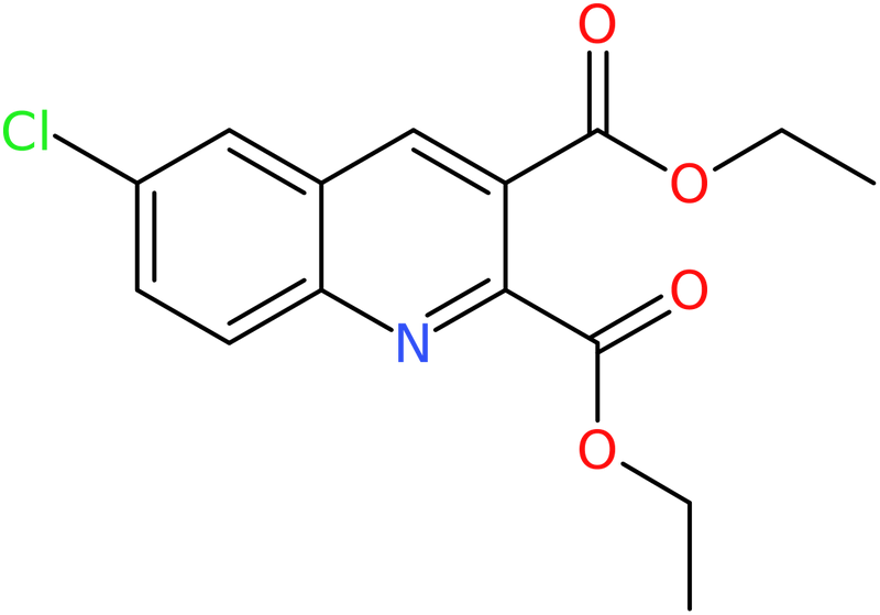 CAS: 92525-74-1 | 6-Chloroquinoline-2,3-dicarboxylic acid diethyl ester, NX69165