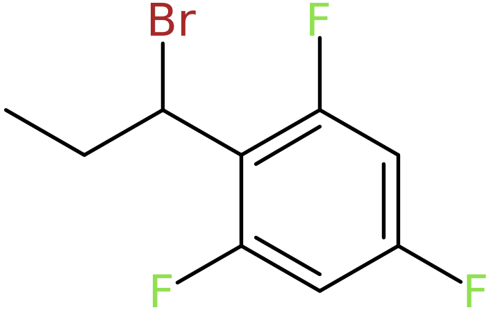 CAS: 1247452-70-5 | 1-(1-Bromopropyl)-2,4,6-trifluorobenzene, >97%, NX18917