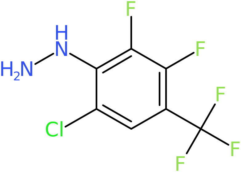 CAS: 120769-98-4 | 6-Chloro-2,3-difluoro-4-(trifluoromethyl)phenylhydrazine, >98%, NX17214