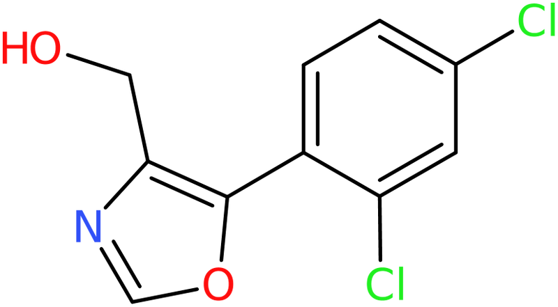 CAS: 957062-73-6 | 5-(2,4-Dichlorophenyl)-4-(hydroxymethyl)-1,3-oxazole, NX71100