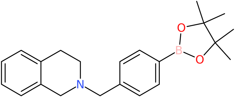 CAS: 1315281-49-2 | 2-[4-(4,4,5,5-Tetramethyl-[1,3,2]dioxaborolan-2-yl)-benzyl]-1,2,3,4-tetrahydro-isoquinoline, NX20858