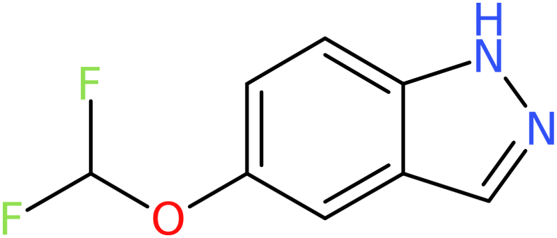 CAS: 105391-65-9 | 5-(Difluoromethoxy)-1H-indazole, NX12658