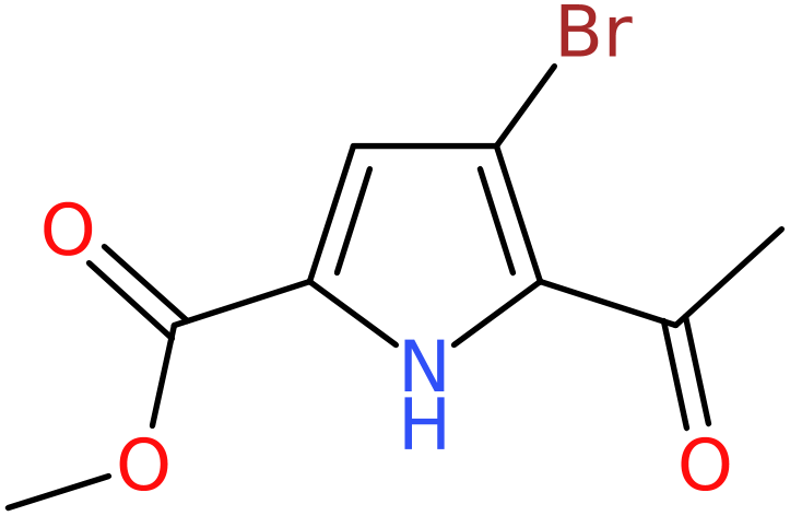 CAS: 157425-54-2 | Methyl 5-acetyl-4-bromo-1H-pyrrole-2-carboxylate, NX26569