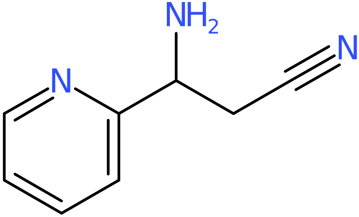 CAS: 1270489-77-4 | 3-Amino-3-(pyridin-2-yl)propanenitrile, >95%, NX19878