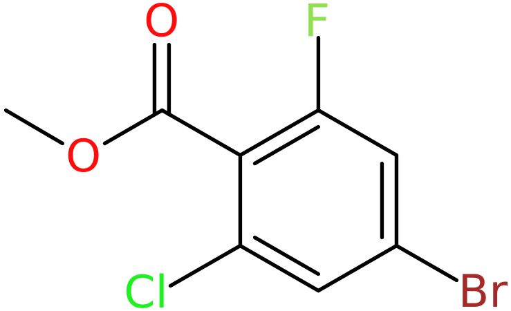 CAS: 1321613-02-8 | Methyl 4-bromo-2-chloro-6-fluorobenzoate, >97%, NX21002