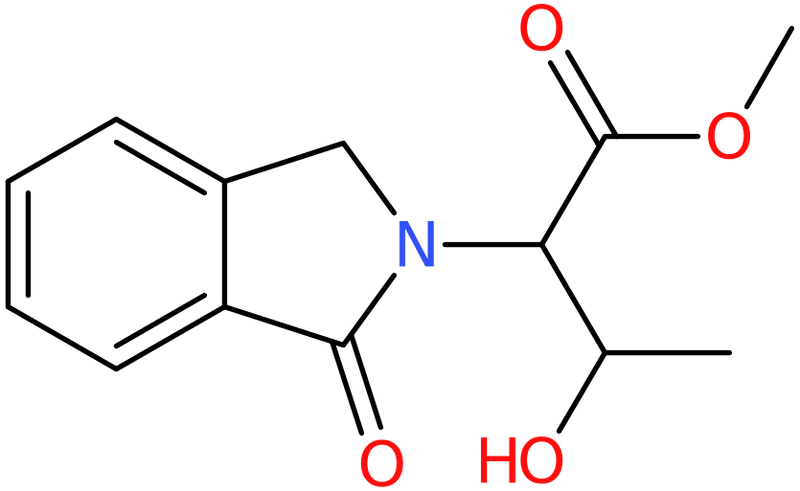 Methyl 3-hydroxy-2-(1-oxo-1,3-dihydro-2H-isoindol-2-yl)butanoate, NX73823