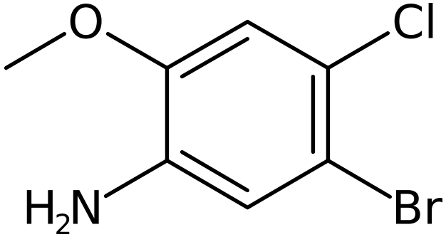 CAS: 102169-94-8 | 5-Bromo-4-chloro-2-methoxyaniline, >98%, NX11485