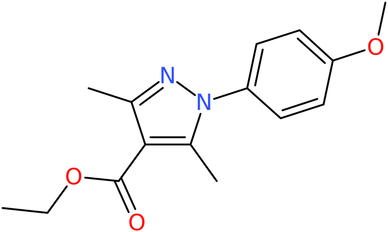 CAS: 849416-70-2 | Ethyl 3,5-dimethyl-1-(4-methoxyphenyl)-1H-pyrazole-4-carboxylate, NX63718