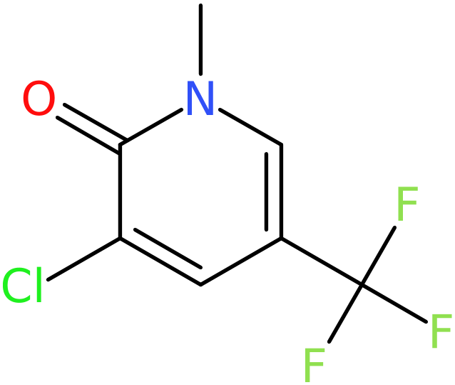 CAS: 1281189-85-2 | 3-Chloro-1-methyl-5-(trifluoromethyl)pyridin-2-one, >95%, NX20073