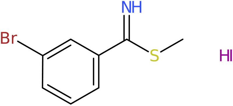 CAS: 848564-76-1 | Methyl 3-bromobenzimidothioate hydroiodide salt, NX63607