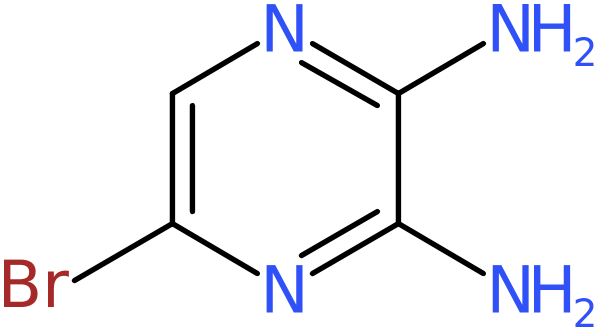 CAS: 89123-58-0 | 5-Bromopyrazine-2,3-diamine, NX67261