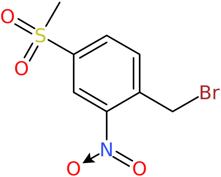 CAS: 849035-67-2 | 1-(Bromomethyl)-4-(methylsulphonyl)-2-nitrobenzene, >95%, NX63664