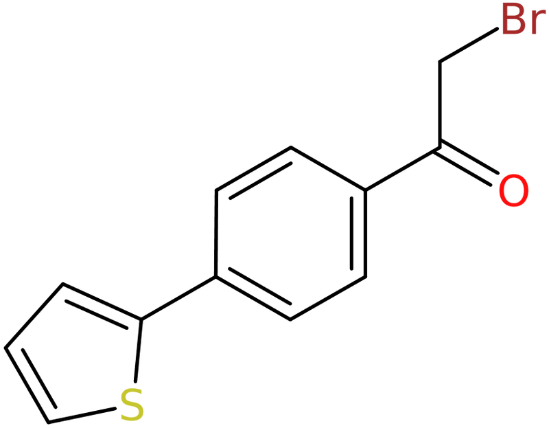 CAS: 128746-80-5 | 4-(Thien-2-yl)phenacyl bromide, >97%, NX20196