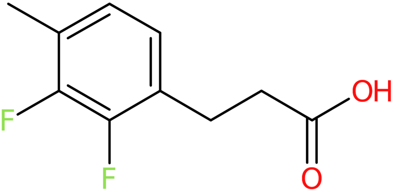 CAS: 1017779-58-6 | 3-(2,3-Difluoro-4-methylphenyl)propionic acid, >98%, NX11216