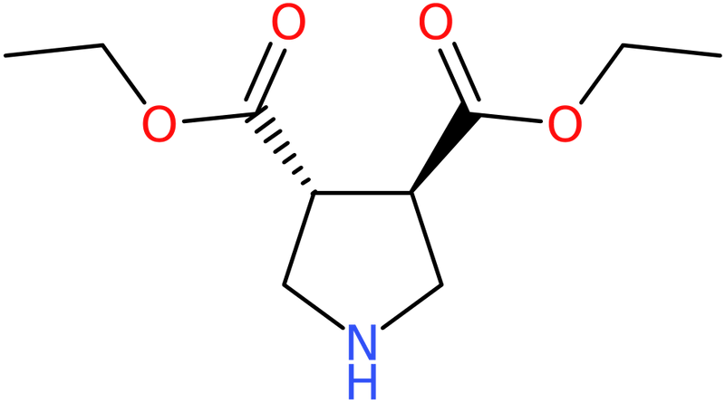 CAS: 904304-88-7 | Diethyl trans-pyrrolidine-3,4-dicarboxylate, >95%, NX67941