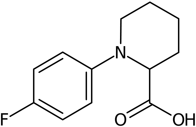 CAS: 1504689-74-0 | 1-(4-Fluorophenyl)piperidine-2-carboxylic acid, NX25537