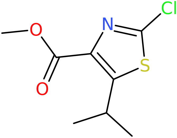 CAS: 81569-27-9 | Methyl 2-chloro-5-isopropyl-1,3-thiazole-4-carboxylate, NX62718