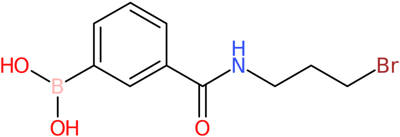 CAS: 850567-42-9 | 3-(3-Bromopropylcarbamoyl)benzeneboronic acid, >97%, NX63870